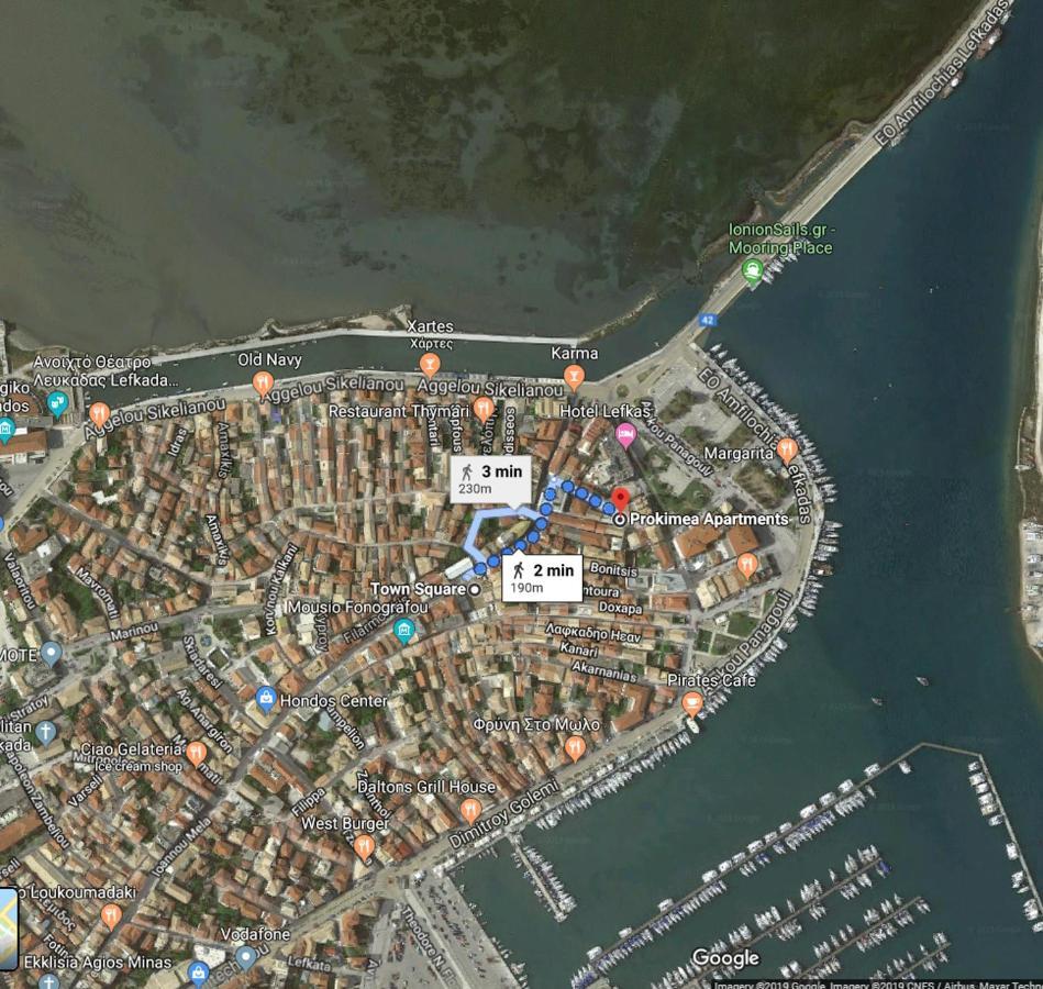 Prokimea Seaview Apartments Lefkáda 外观 照片